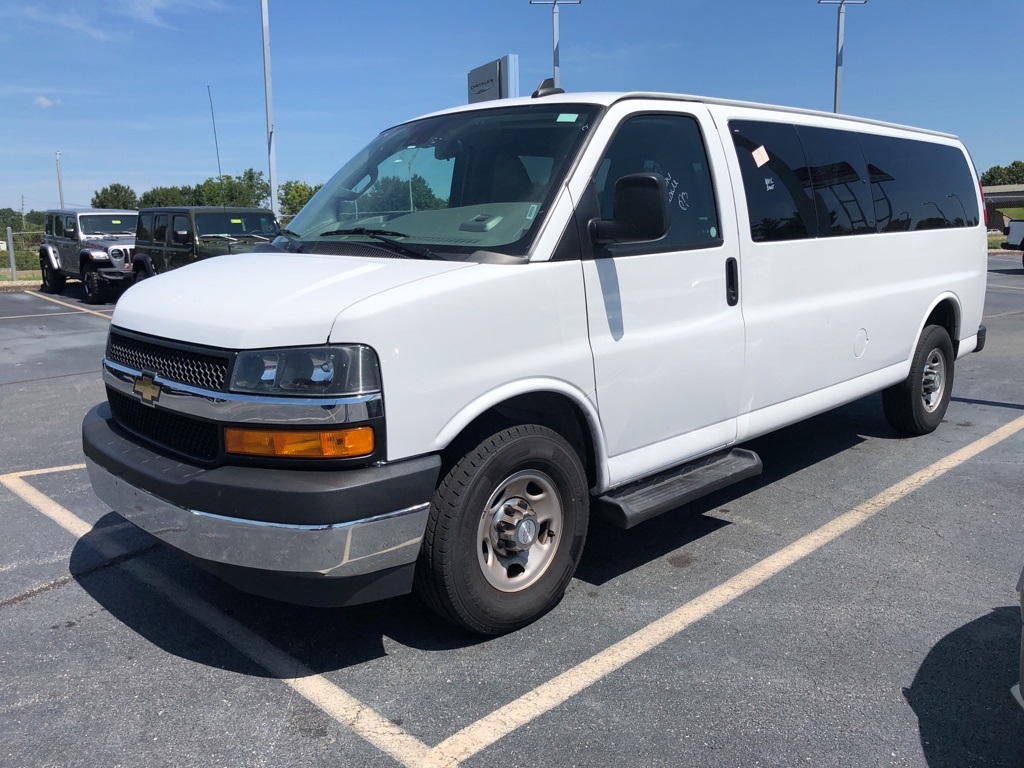 Pre-Owned 2019 Chevrolet Express 3500 LT RWD Extended Passenger Van